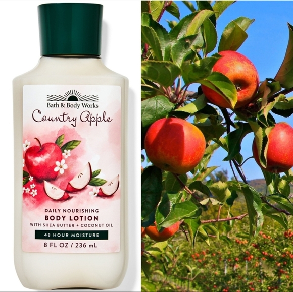 Bath & Body Works Other - Bath Body Works 90s Nostalgia Country Apple Daily Nourishing Body Lotion 8oz NEW